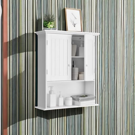 Wall-Mounted Storage Cabinet – Space-Saving, Adjustable & Stylish