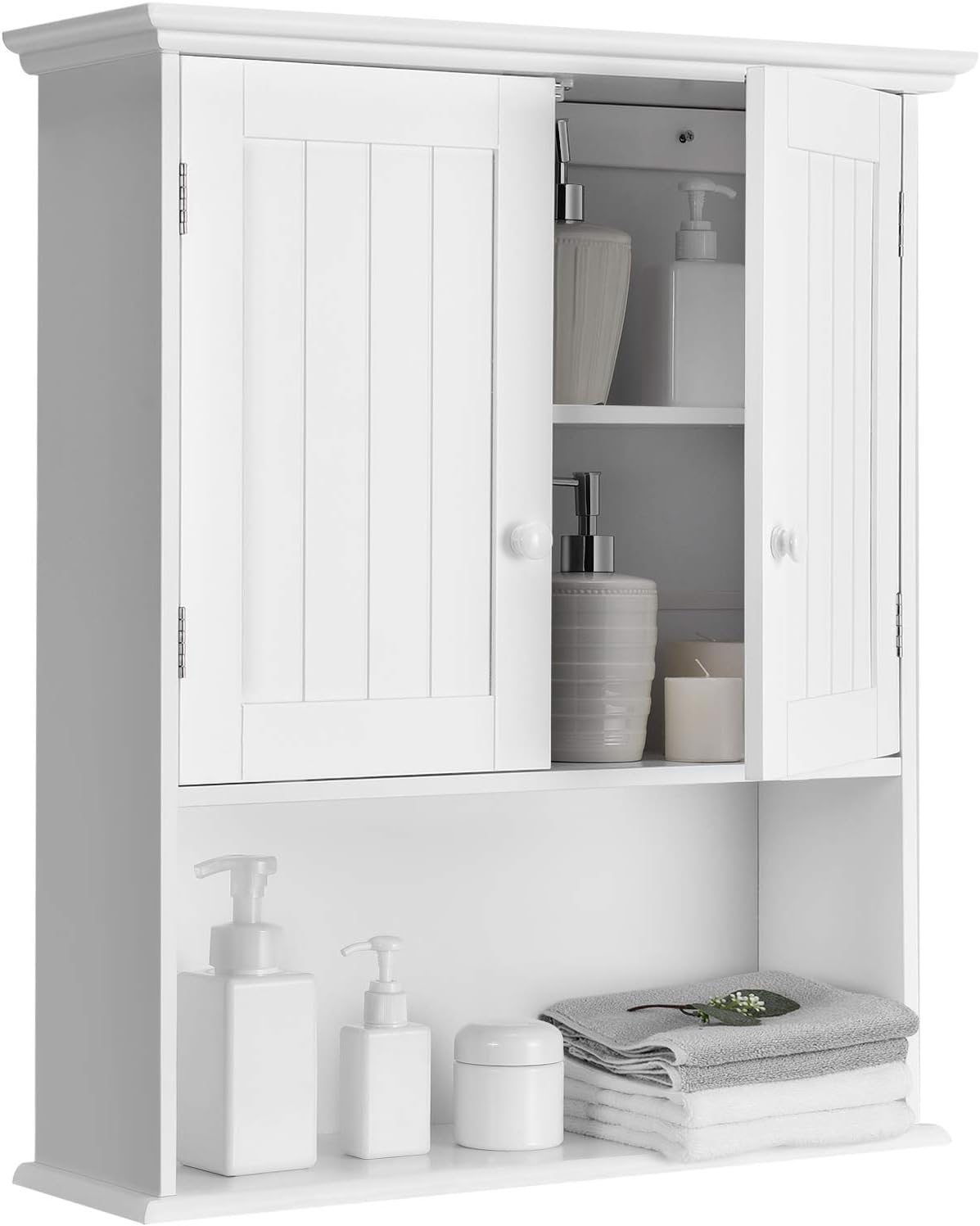 Wall-Mounted Storage Cabinet – Space-Saving, Adjustable & Stylish